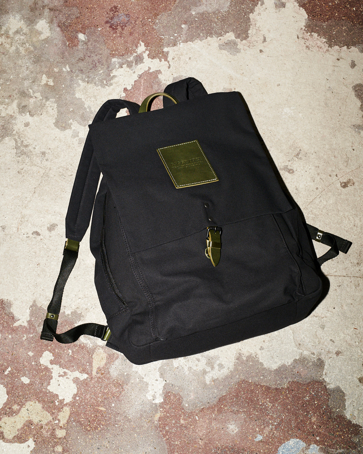 BLACK - Black - Big Size Backpack YNM411