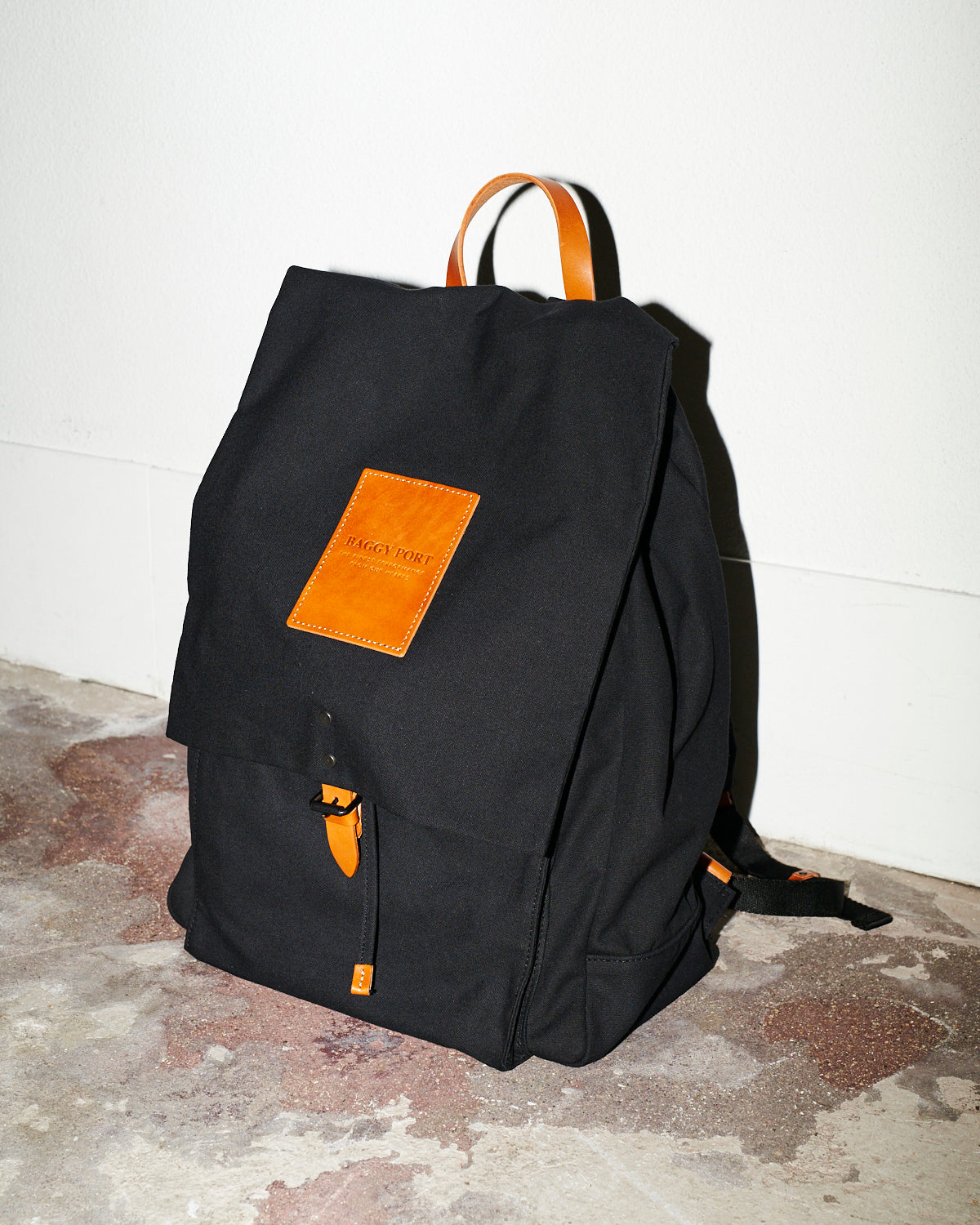 BLACK - Black - Big Size Backpack YNM411