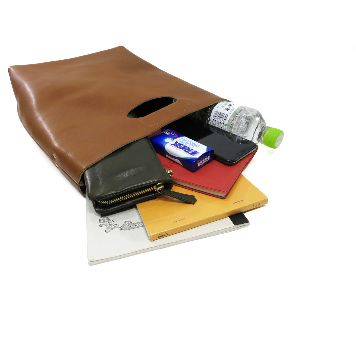 Double Oil VI LERTHER くり手ショルダーバッグ CMAK1014