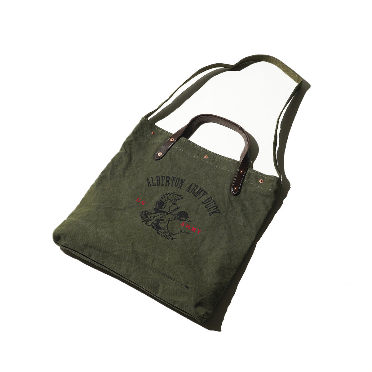 18oz Army Duck One-Shoulder Bag DUCK FGRN001