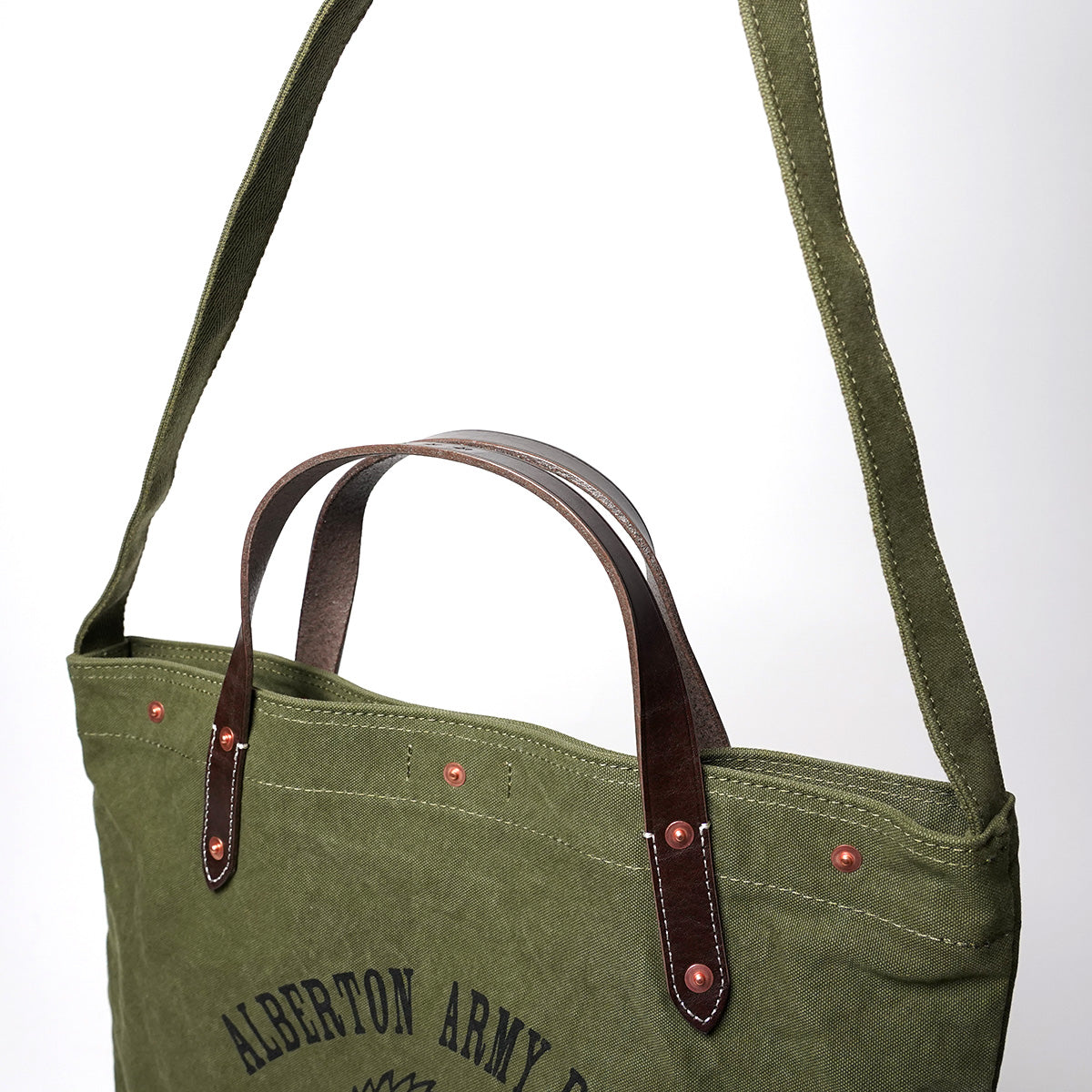 18oz Army Duck One-Shoulder Bag DUCK FGRN001