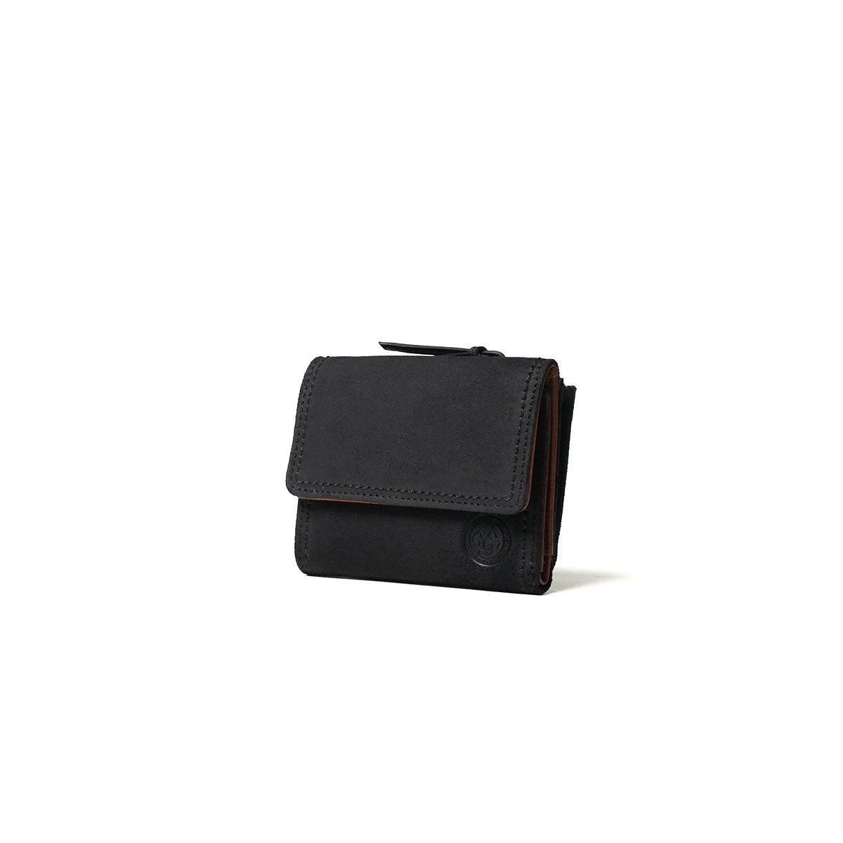 Oil suede tri-fold wallet FZKM14