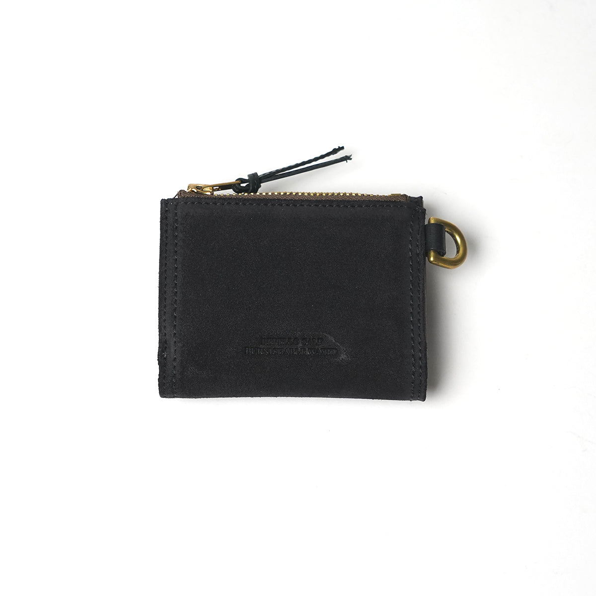 Oil suede tri-fold wallet FZKM14