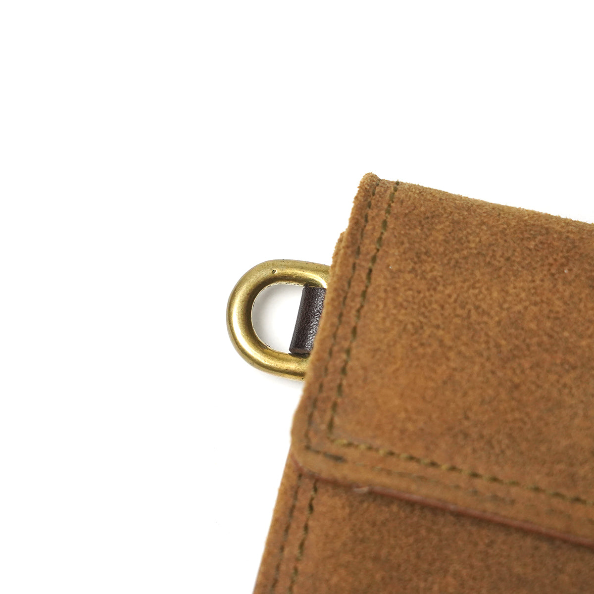 Oil suede tri-fold wallet FZKM14