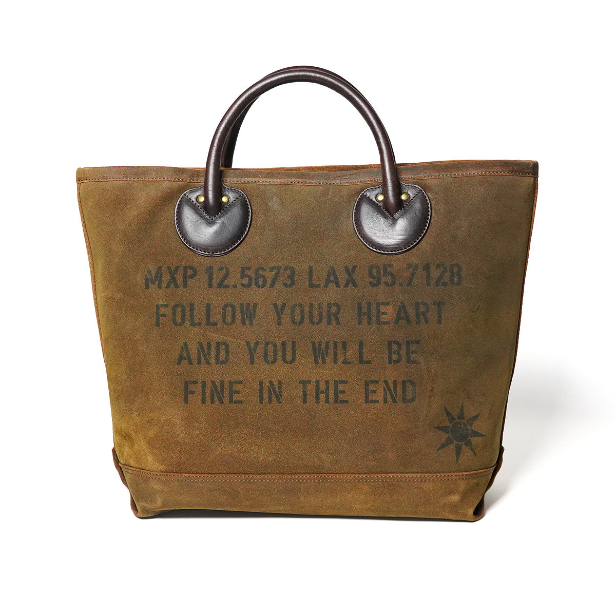 Oiled suede shoulder bag FZKM2001