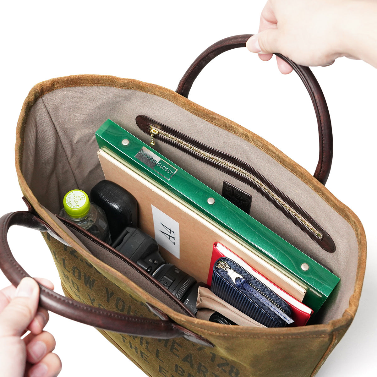 Oiled suede shoulder bag FZKM2001