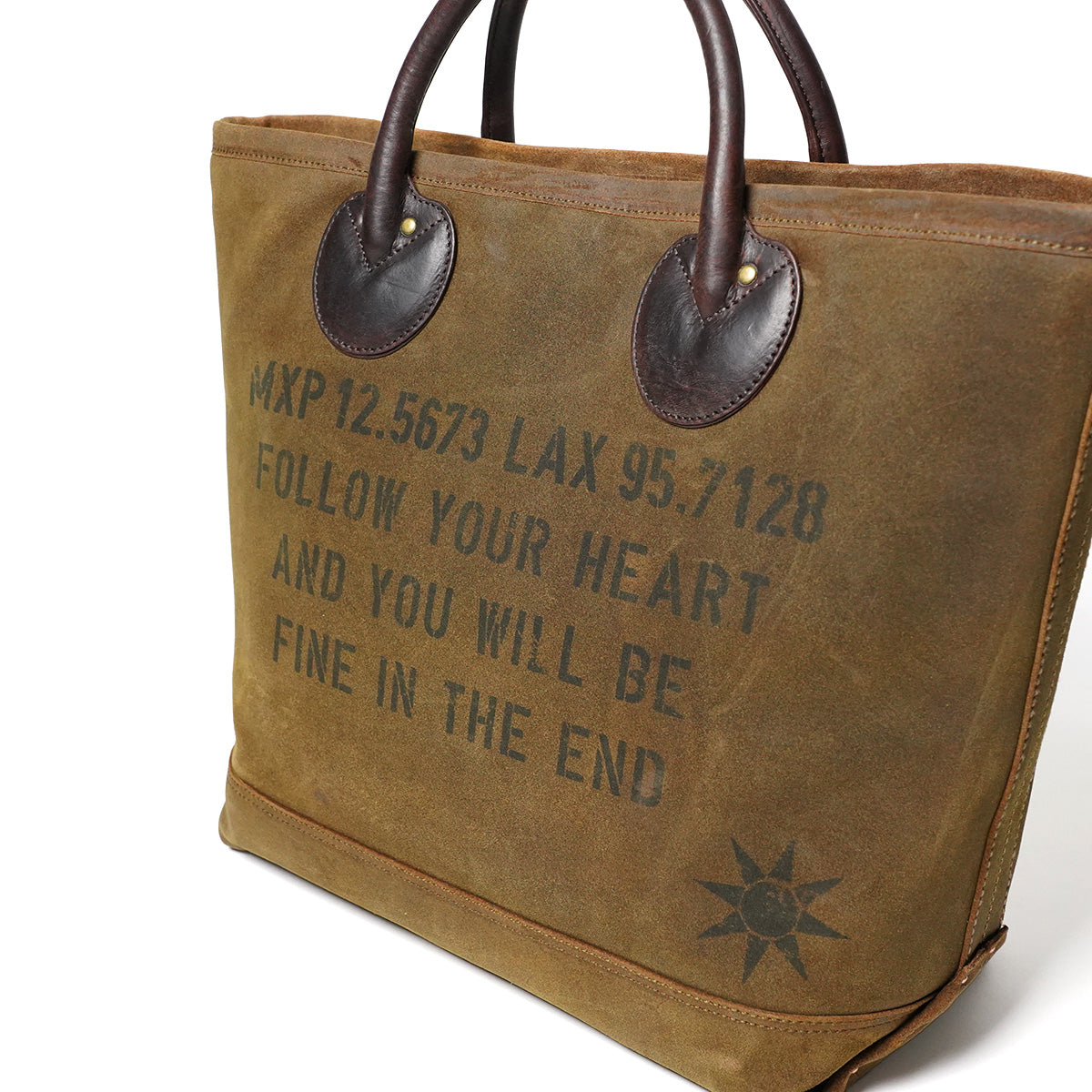 Oiled suede shoulder bag FZKM2001