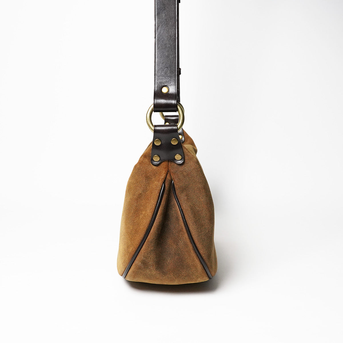 Oiled suede shoulder bag FZKM2001