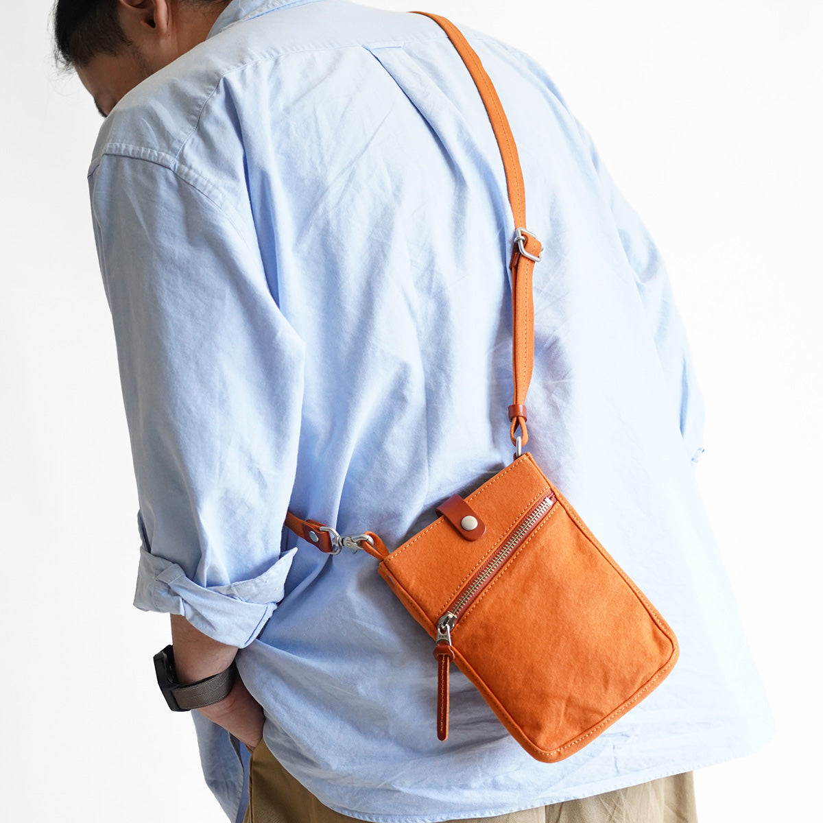 カラーバイオ ポケットミニショルダーバッグ GRN1528