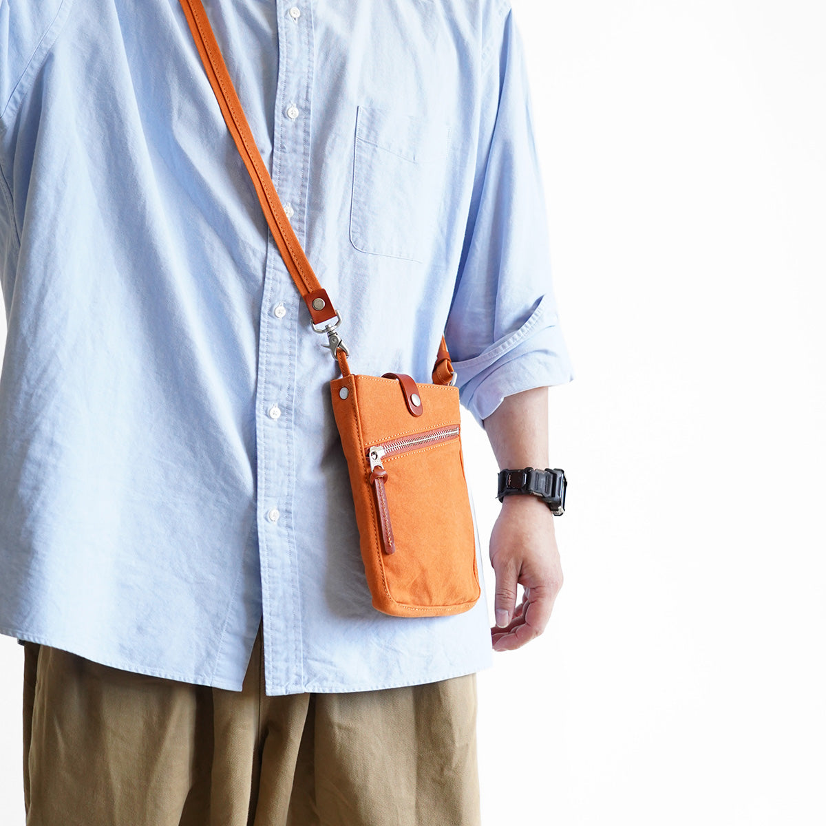 カラーバイオ ポケットミニショルダーバッグ GRN1528