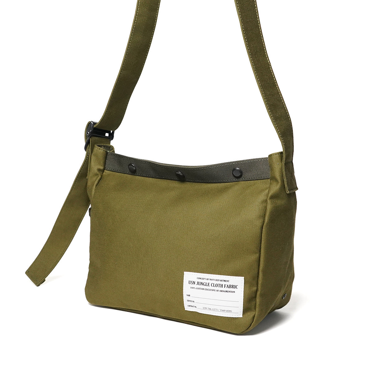 JUNGLE CLOTH -ジャングルクロス- ニュースペーパー ショルダーバッグ Sサイズ GRN7700