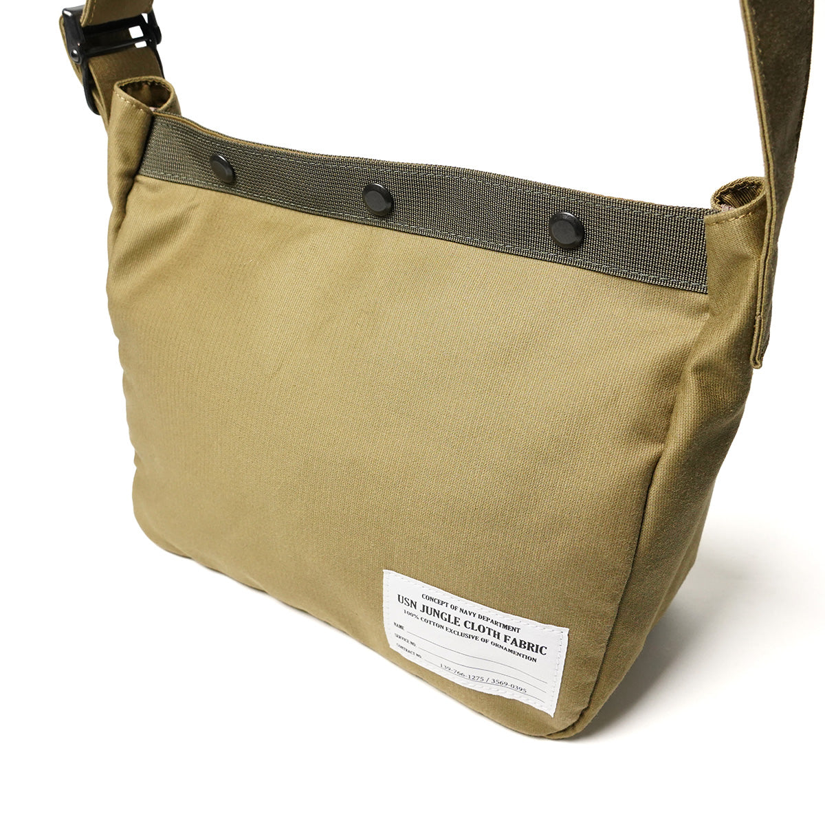 JUNGLE CLOTH -ジャングルクロス- ニュースペーパー ショルダーバッグ Sサイズ GRN7700