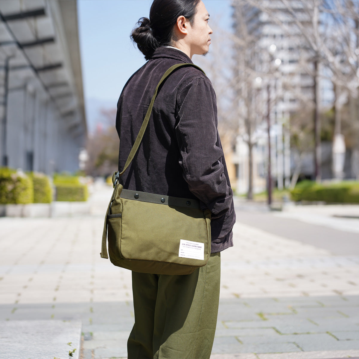 JUNGLE CLOTH -ジャングルクロス- ニュースペーパー ショルダーバッグ 