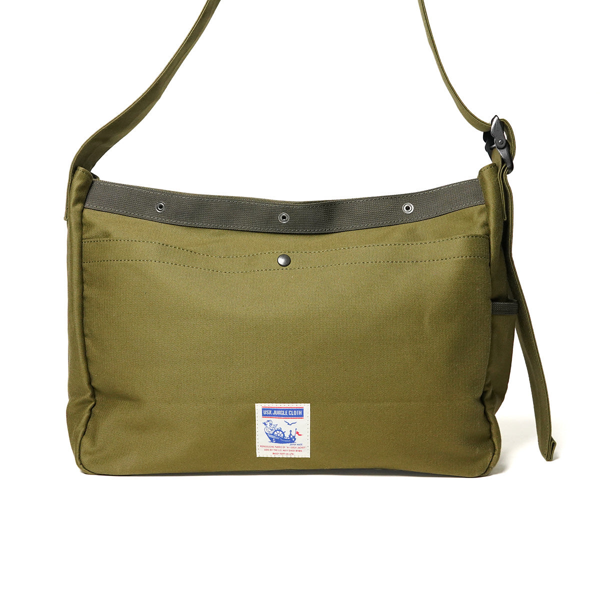 JUNGLE CLOTH -ジャングルクロス- ニュースペーパー ショルダーバッグ Lサイズ GRN7701