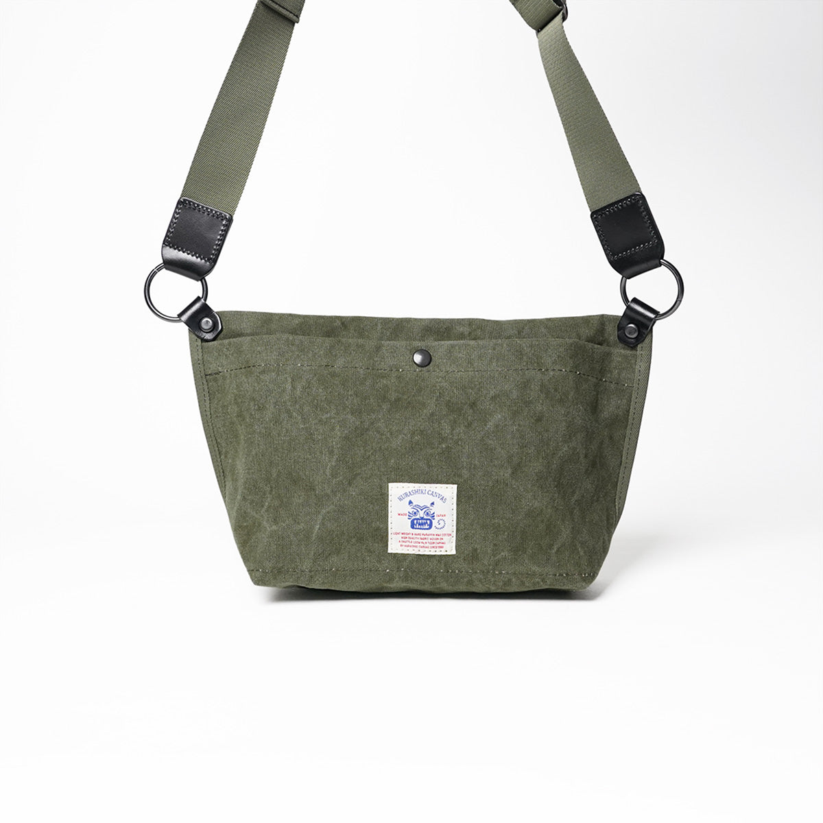 TIGER CANVAS Mini Shoulder Bag GRN880