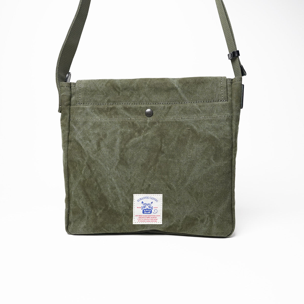 TIGER CANVAS - Tiger Canvas - Shoulder Bag with Flap (Small) GRN881