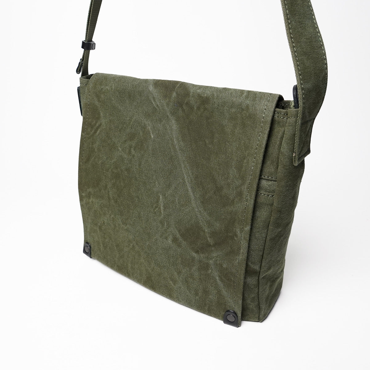 TIGER CANVAS - Tiger Canvas - Shoulder Bag with Flap (Small) GRN881