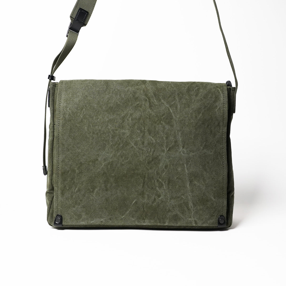 TIGER CANVAS - Tiger Canvas - Shoulder Bag with Flap (M Size) GRN882