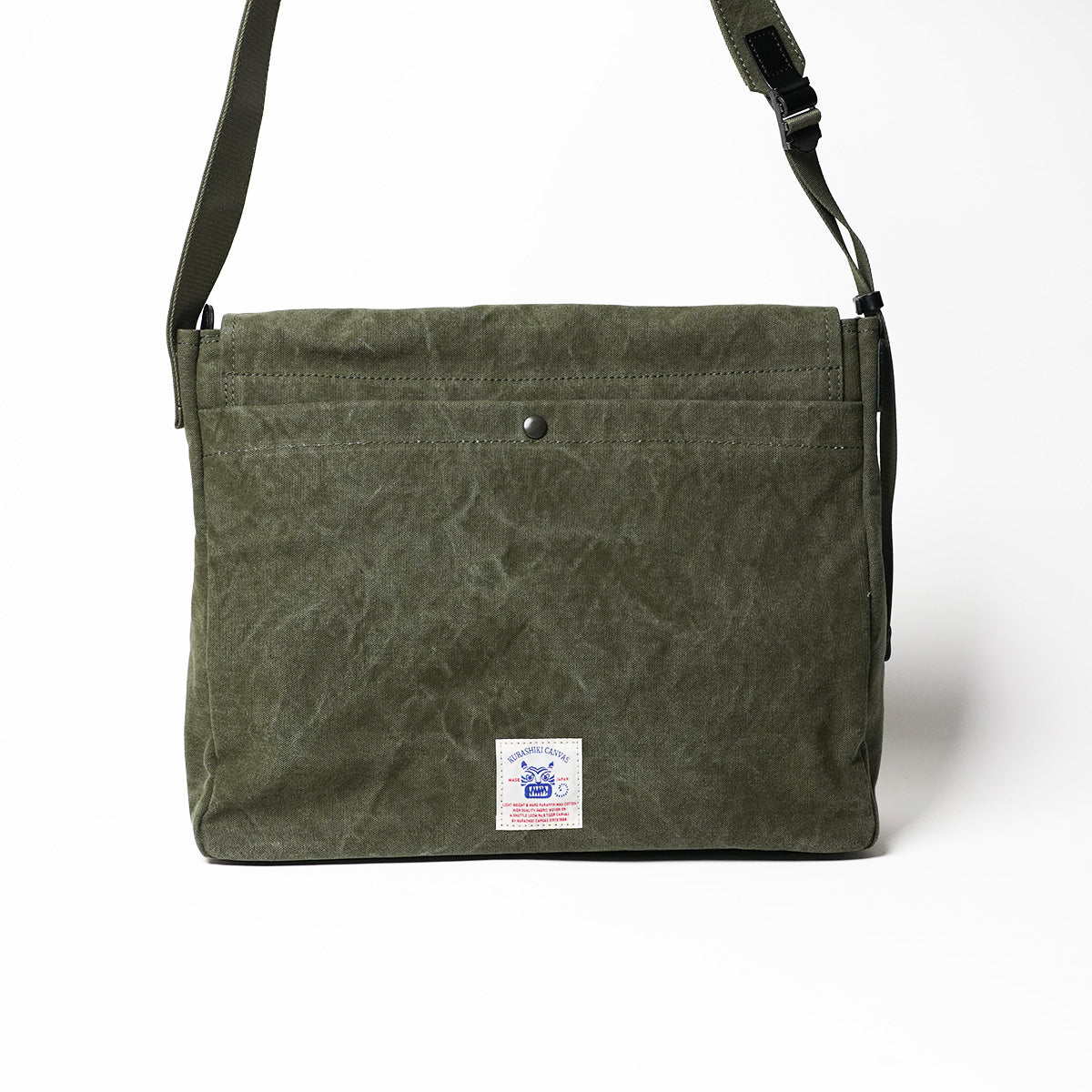 TIGER CANVAS - Tiger Canvas - Shoulder Bag with Flap (M Size) GRN882