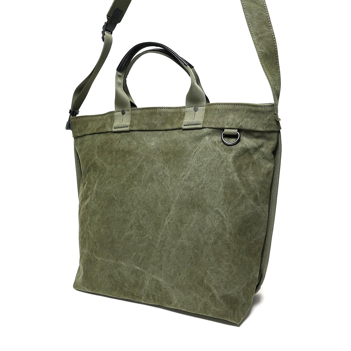 TIGER CANVAS - Tiger Canvas - 2-Way Tote Shoulder Bag GRN883