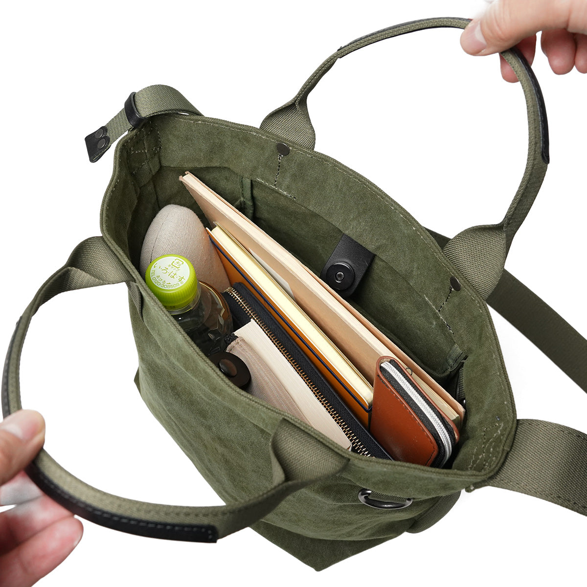 TIGER CANVAS -タイガー帆布- 2WAYトートショルダーバッグ GRN884 Sサイズ