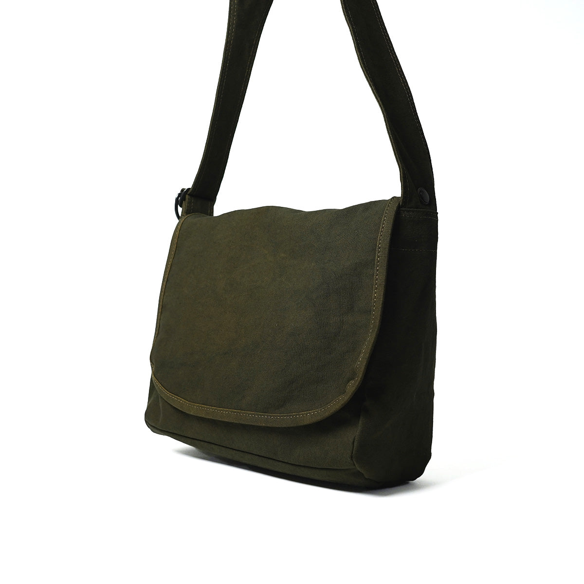 KUROSABI - Black Rust Dye - Flap Shoulder Bag M GRN9601