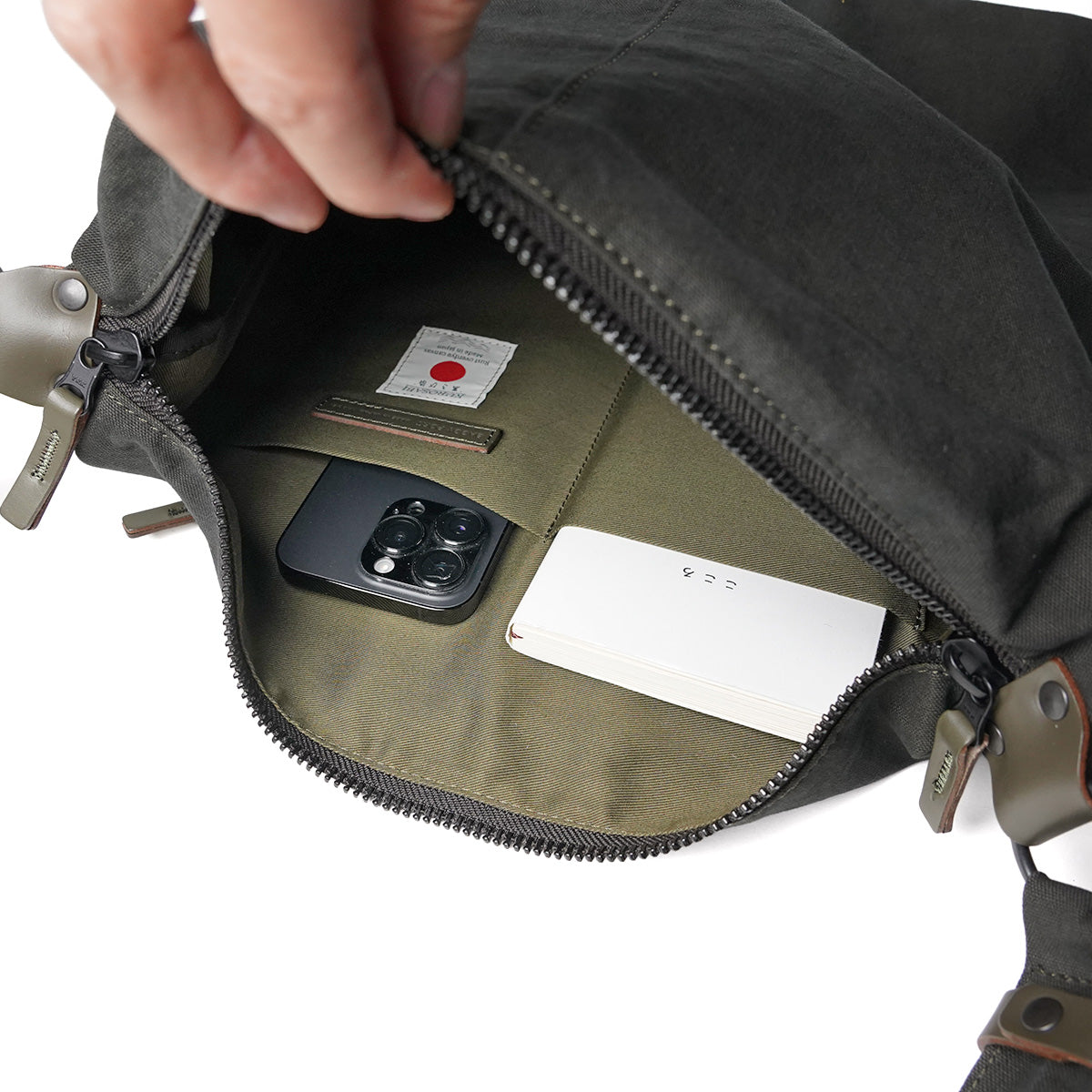 KUROSABI-黒さび染め- ショルダーバッグ GRN9605