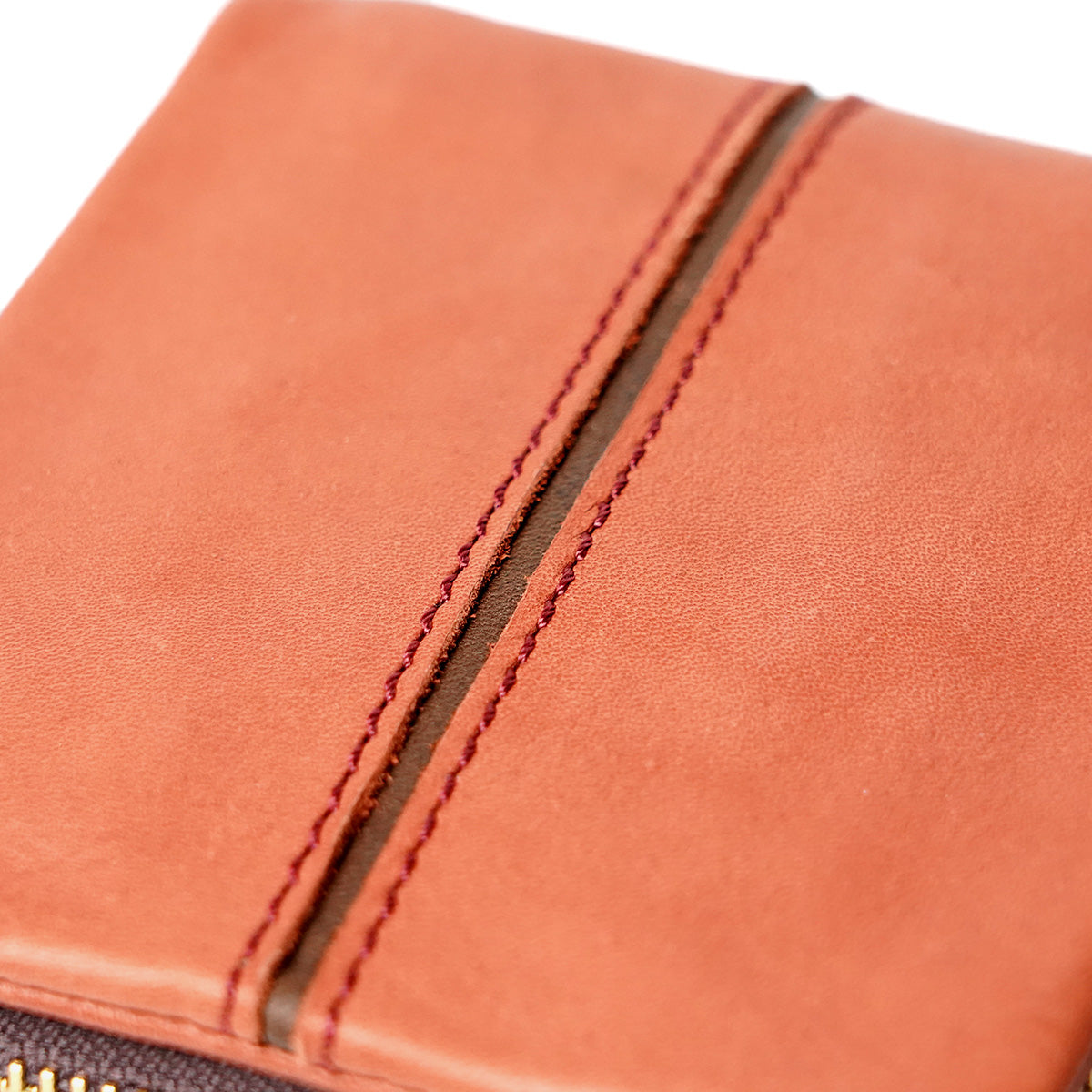 Full Chrome Wash Round Zipper Bifold Wallet HRD402