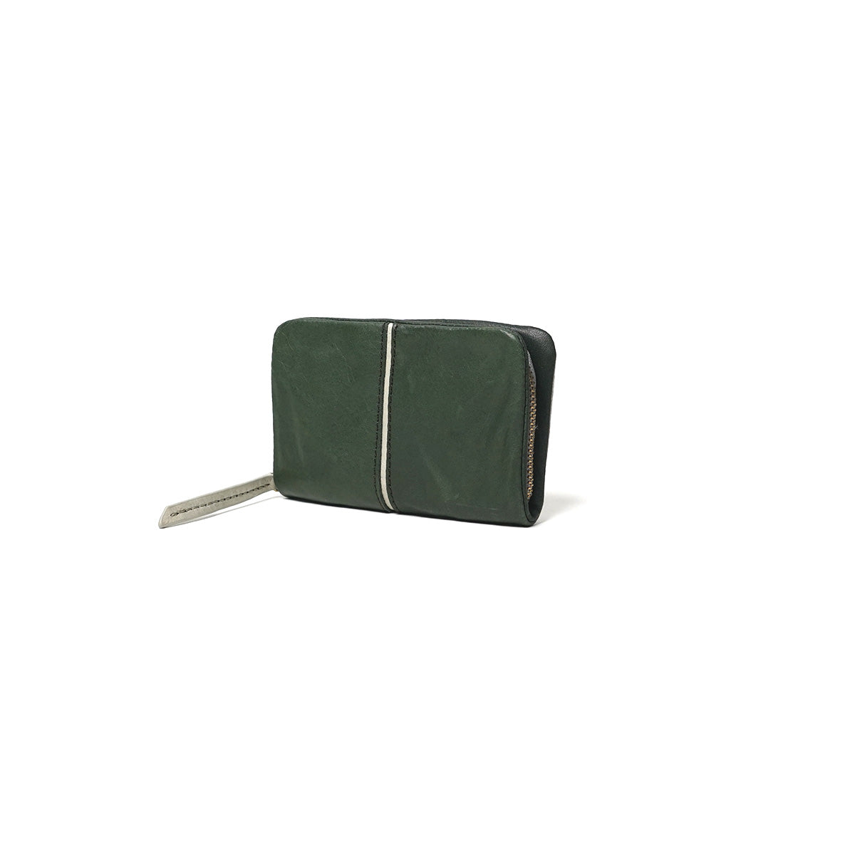 Full Chrome Wash Round Zipper Coin Purse HRD404