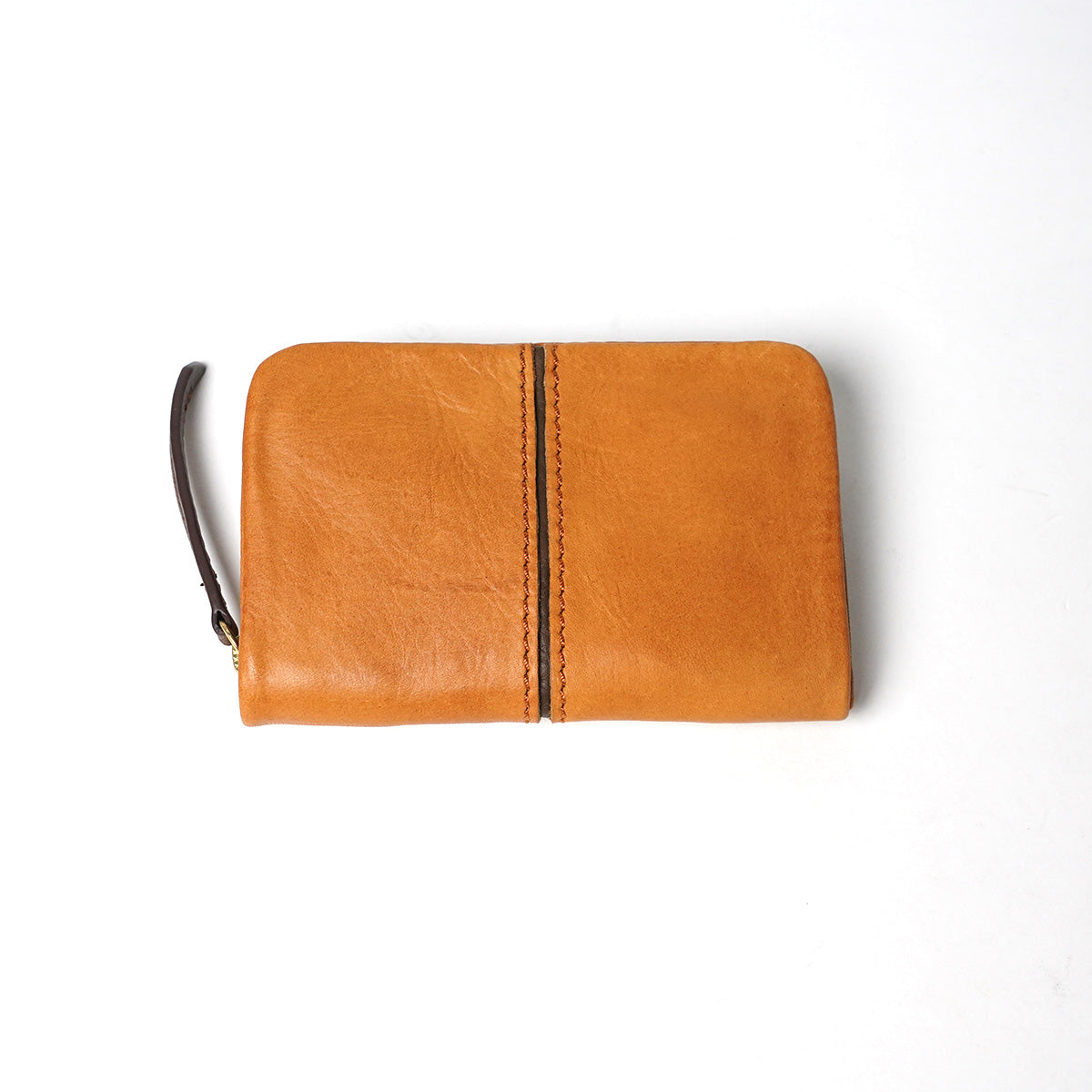 Full Chrome Wash Round Zipper Coin Purse HRD404