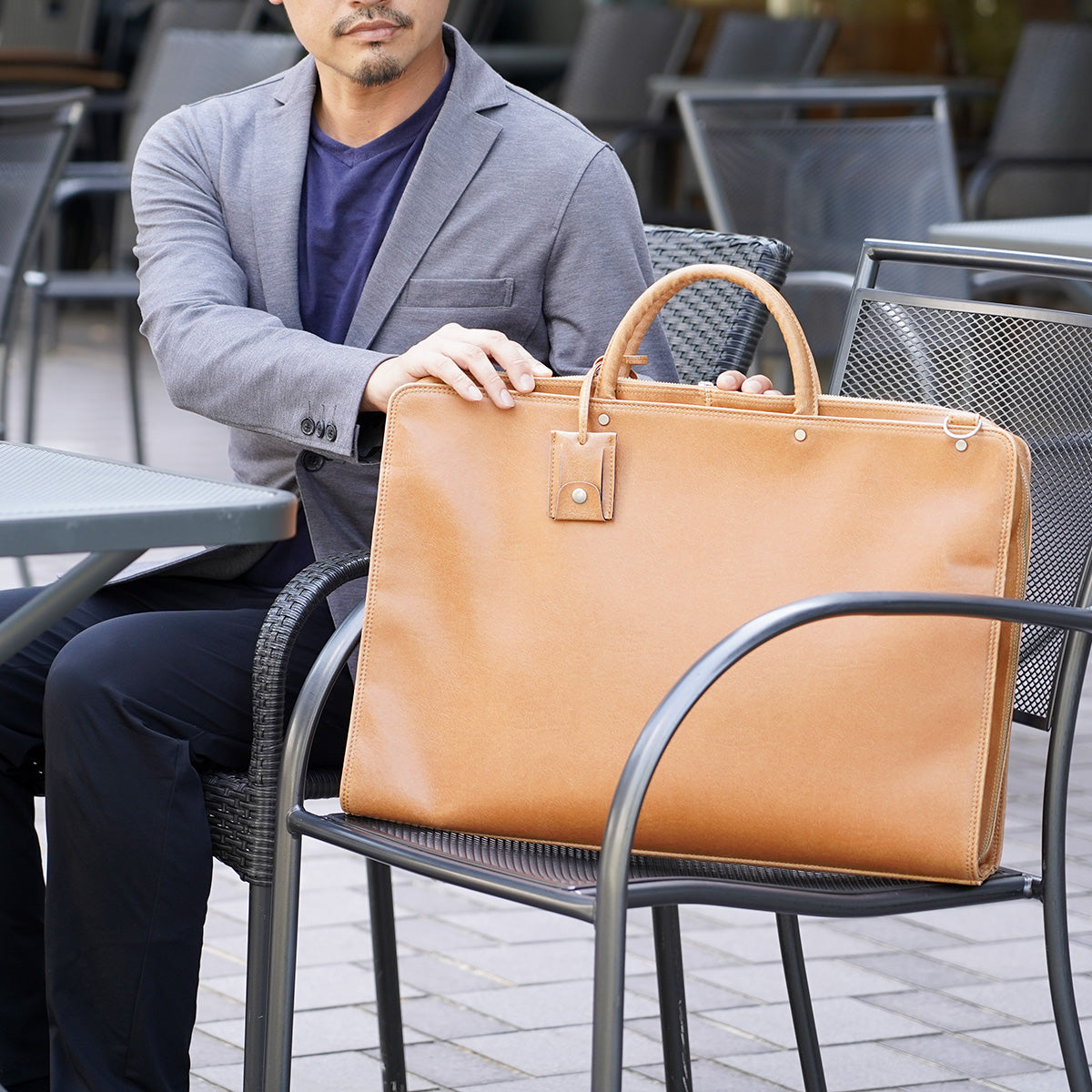 白化ビジカジ ビジネスバッグ L JOB261