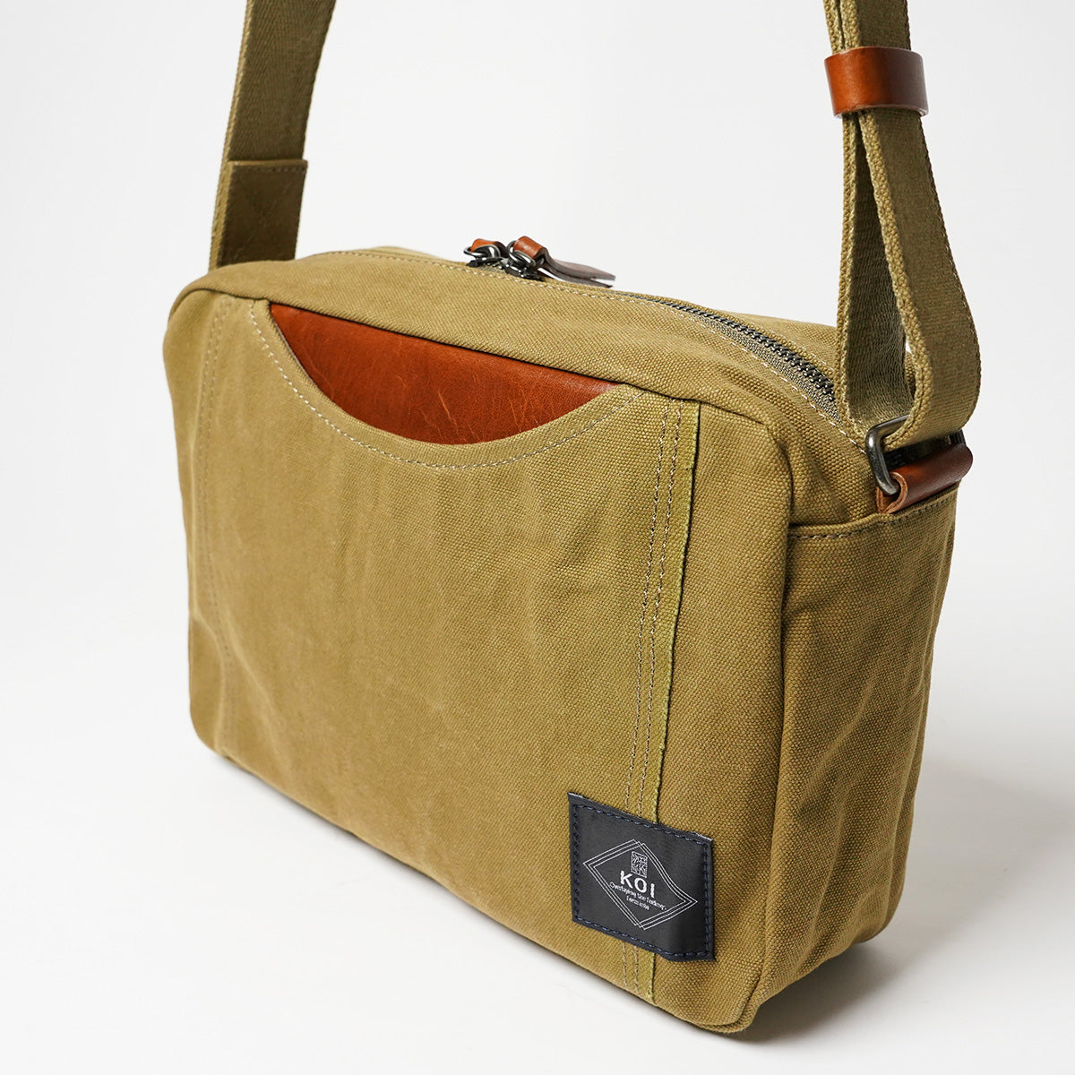 21oz アーミーダック スクエアショルダーバッグ KOG303