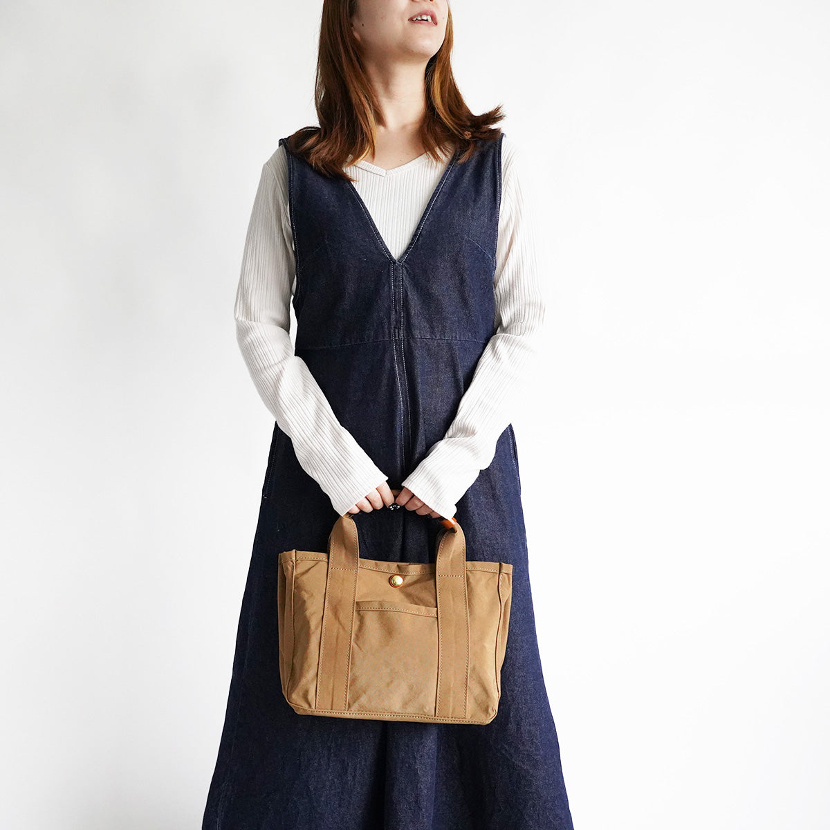 MIGAL Divided Mini Tote Bag LGRN2902
