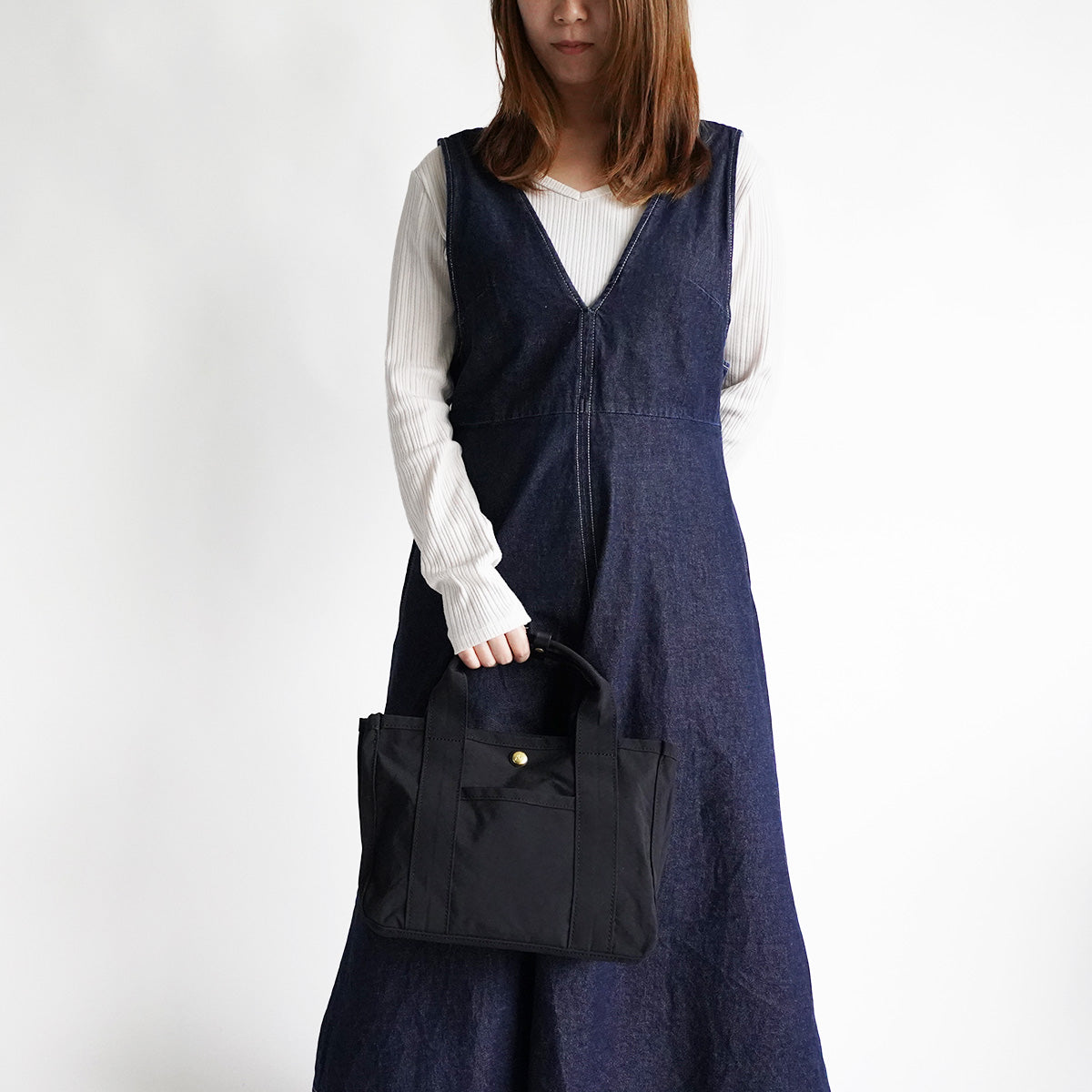 MIGAL Divided Mini Tote Bag LGRN2902