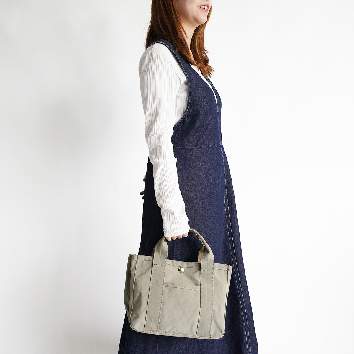 MIGAL Divided Mini Tote Bag LGRN2902