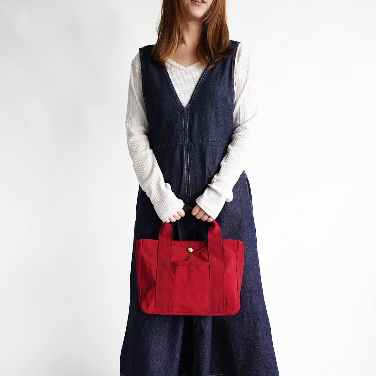MIGAL Divided Mini Tote Bag LGRN2902