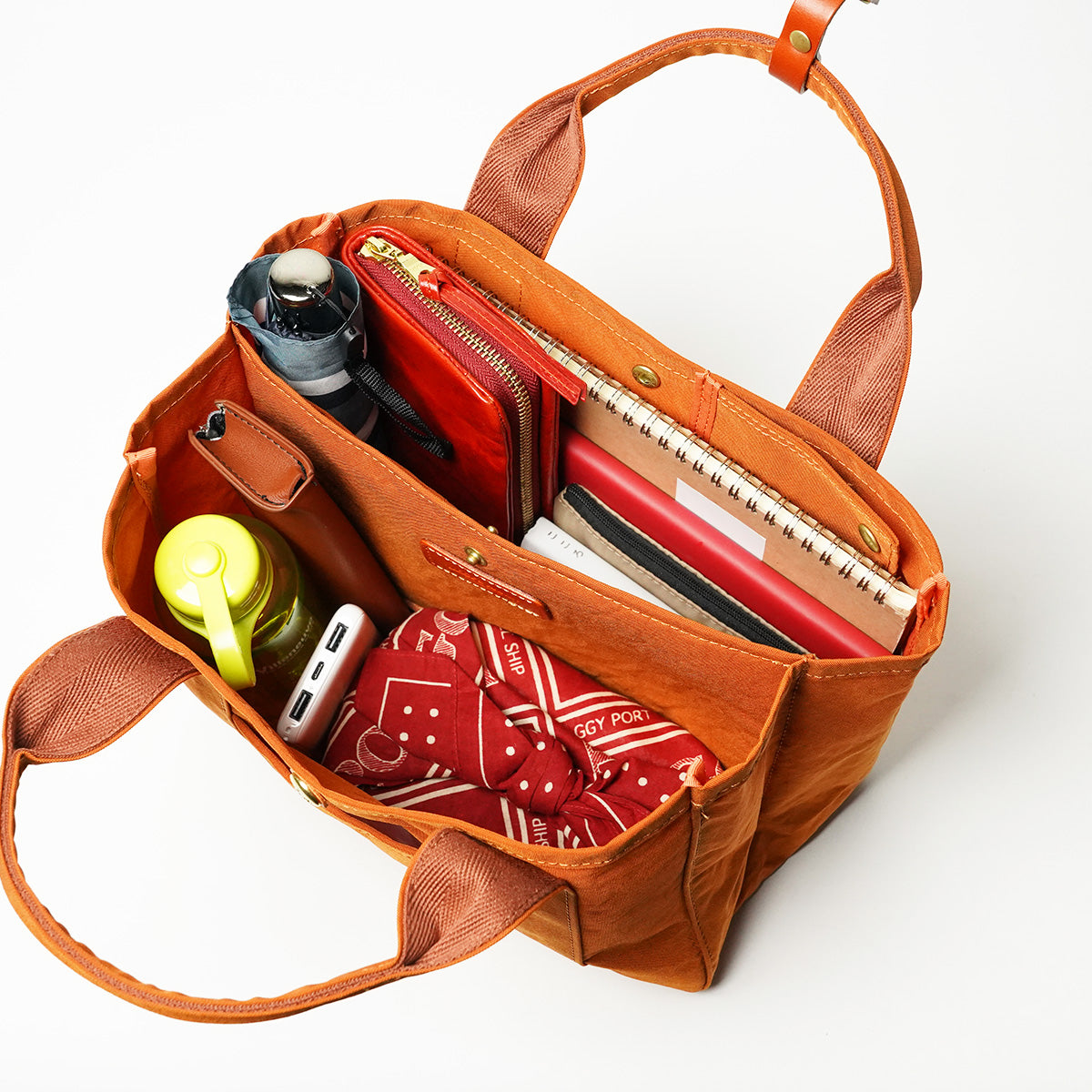 MIGAL Divided Mini Tote Bag LGRN2902