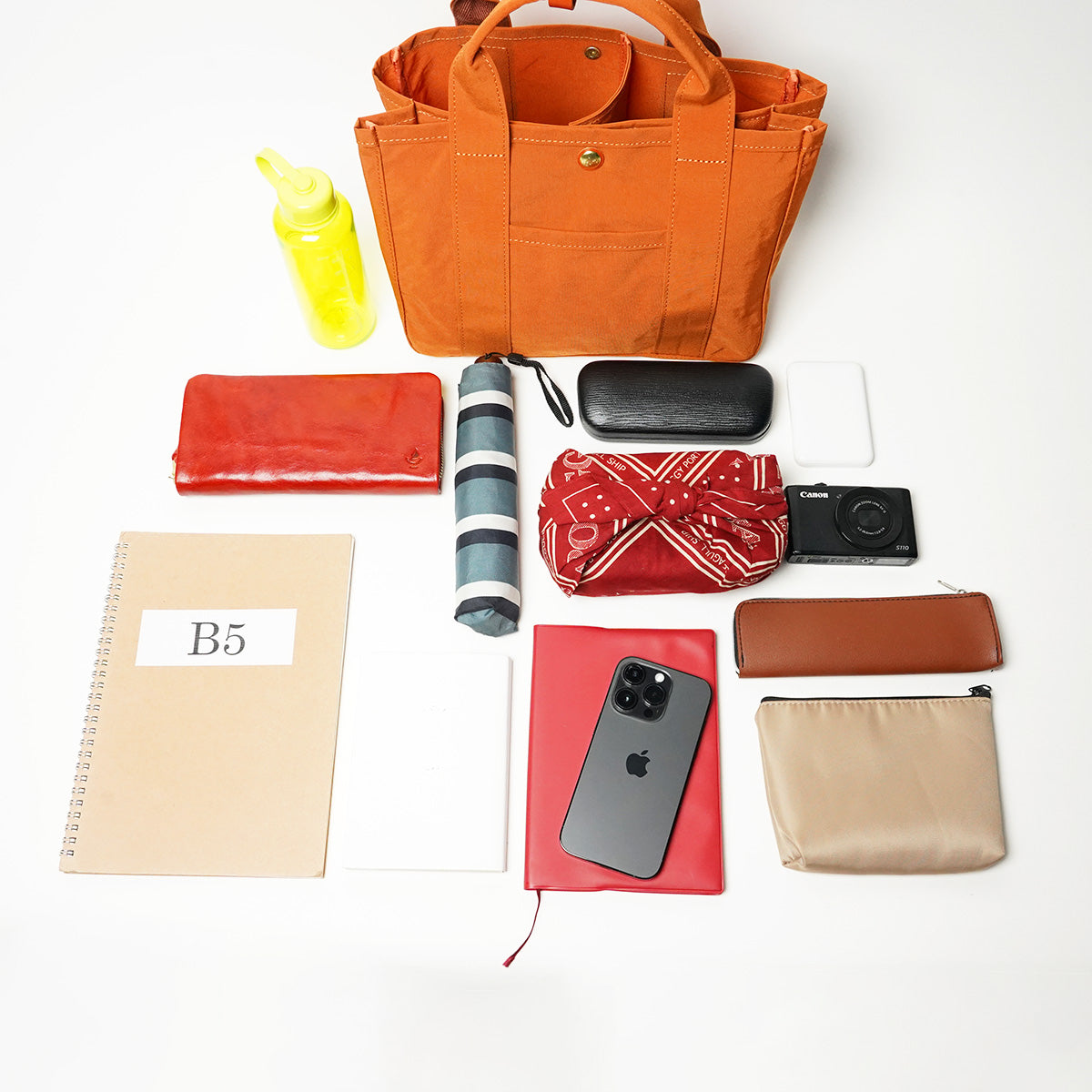 MIGAL Divided Mini Tote Bag LGRN2902