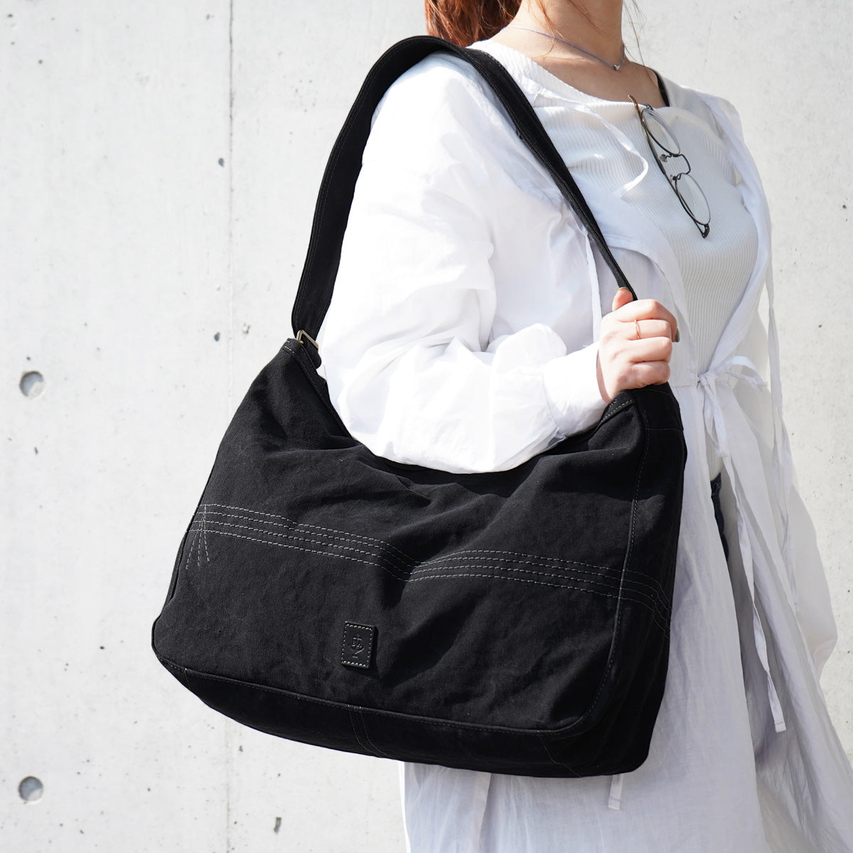 18OZアーミーダックバイオ ショルダーバッグ Lサイズ LGRN4026