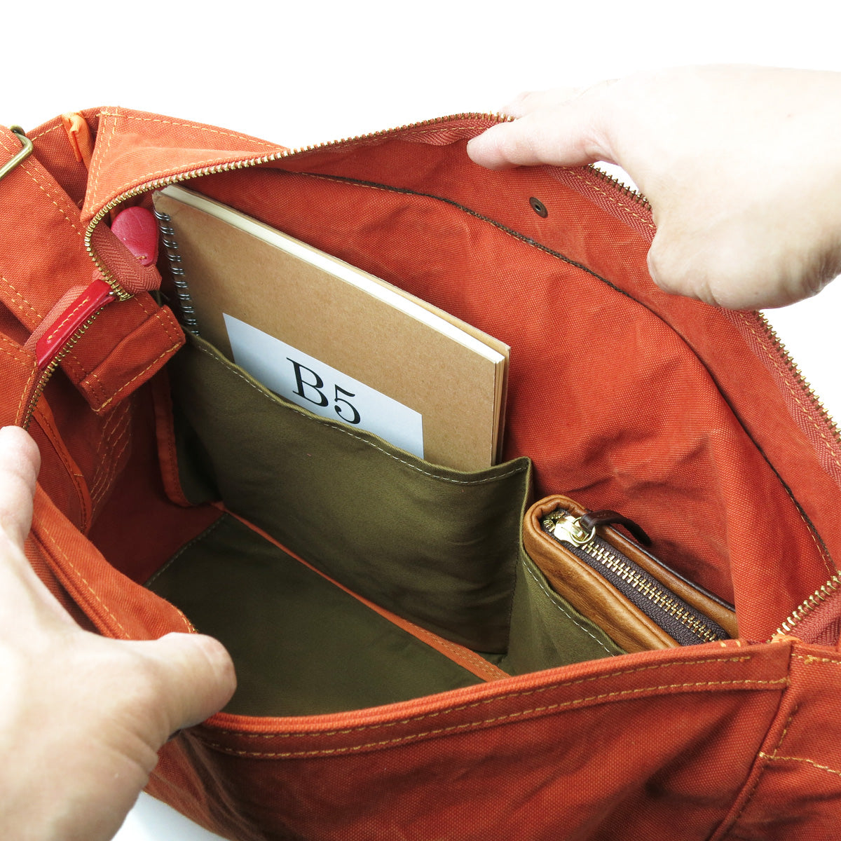 18盎司Army Duck Bio單肩包,大號,LGRN4026