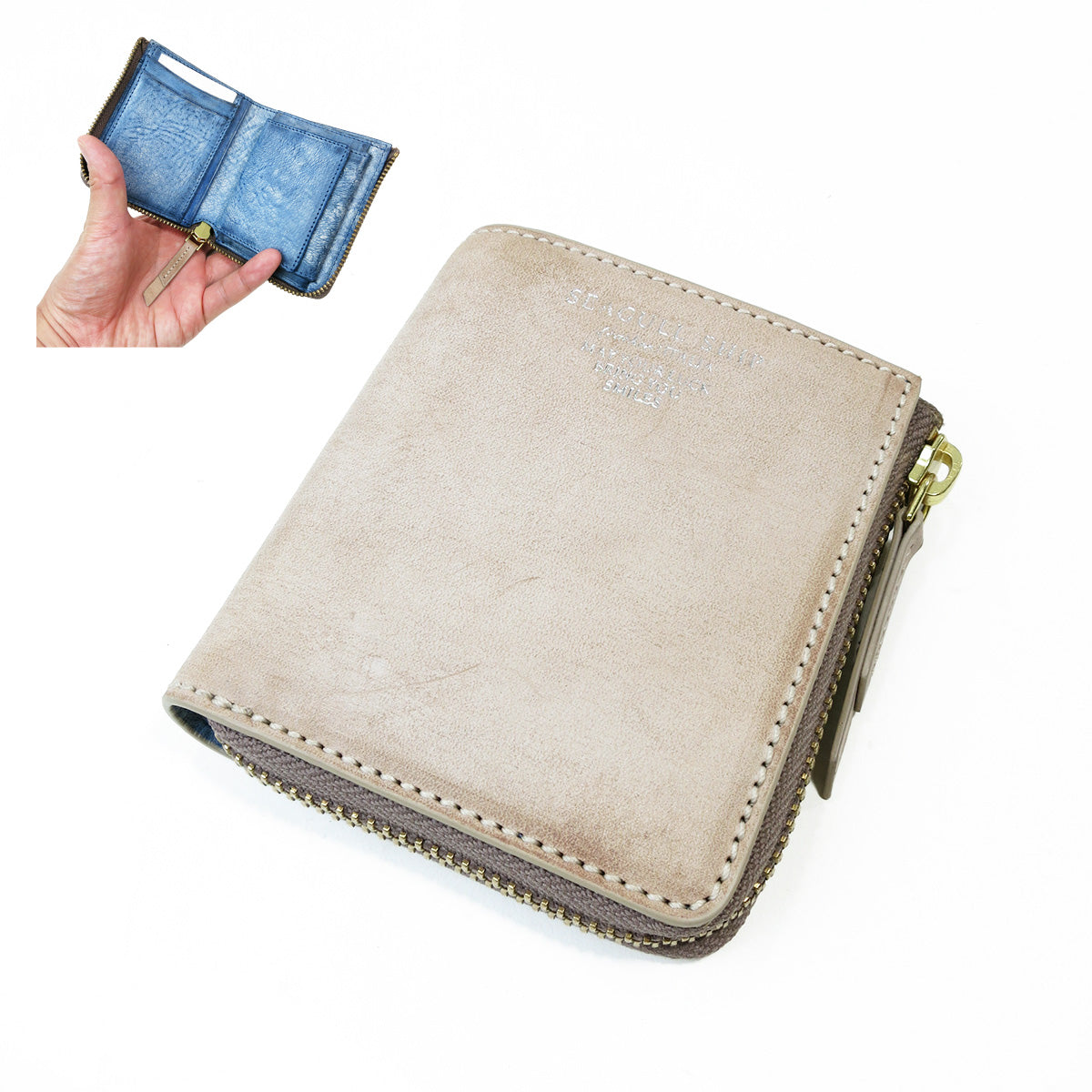 Alaska Leather Mini Wallet SZKM33