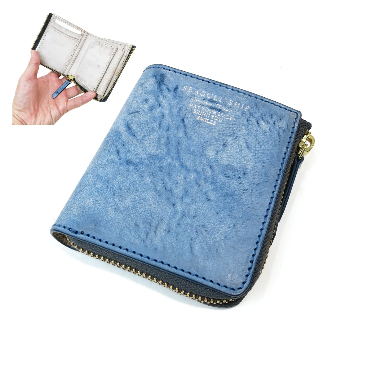 Alaska Leather Mini Wallet SZKM33