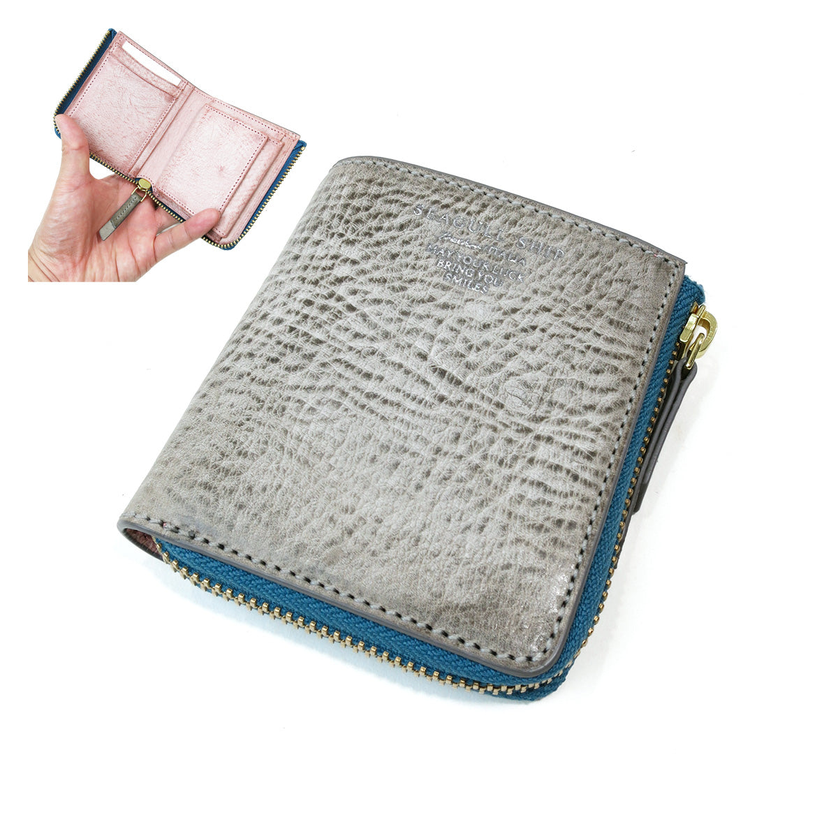 Alaska Leather Mini Wallet SZKM33