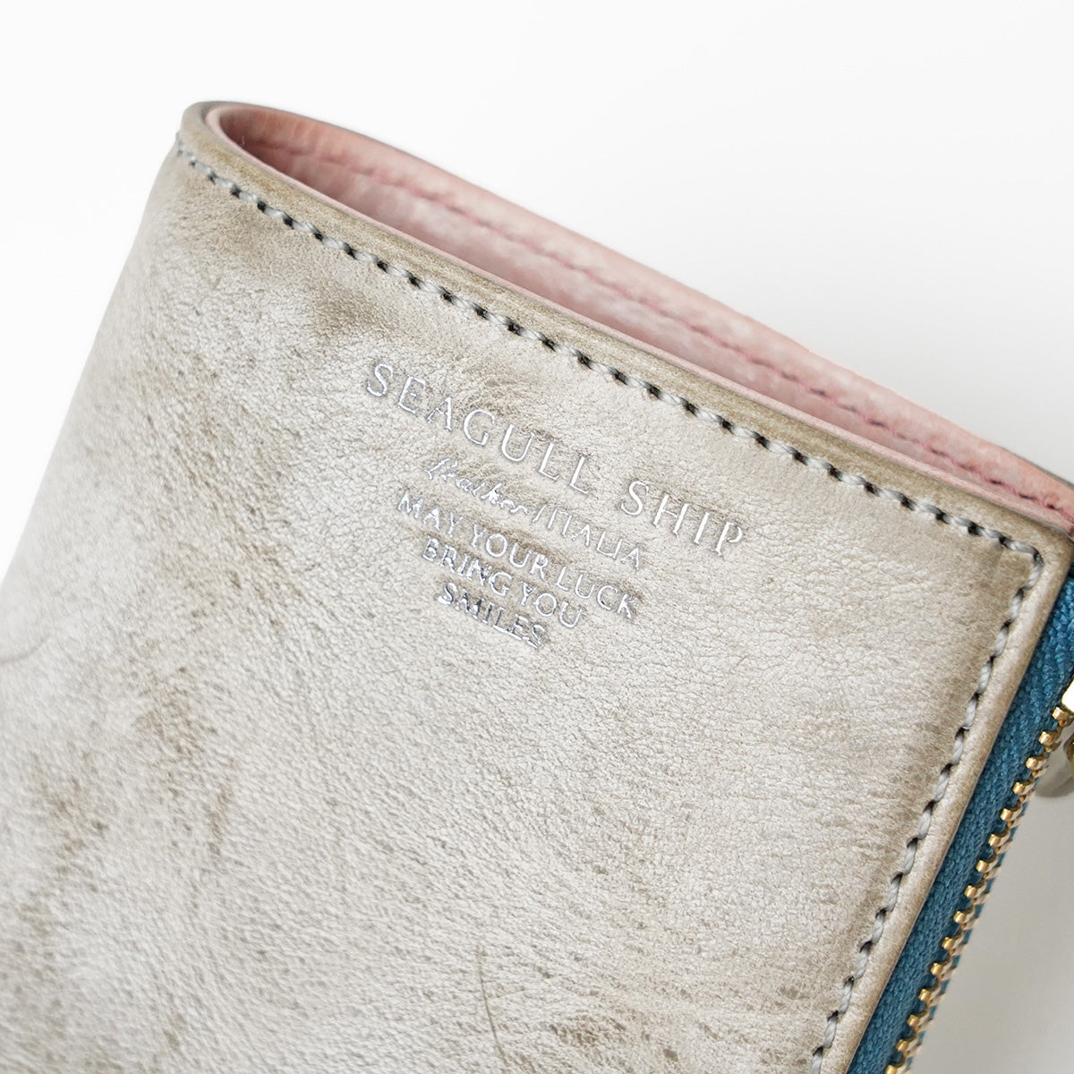 Alaska Leather Half Wallet SZKM34