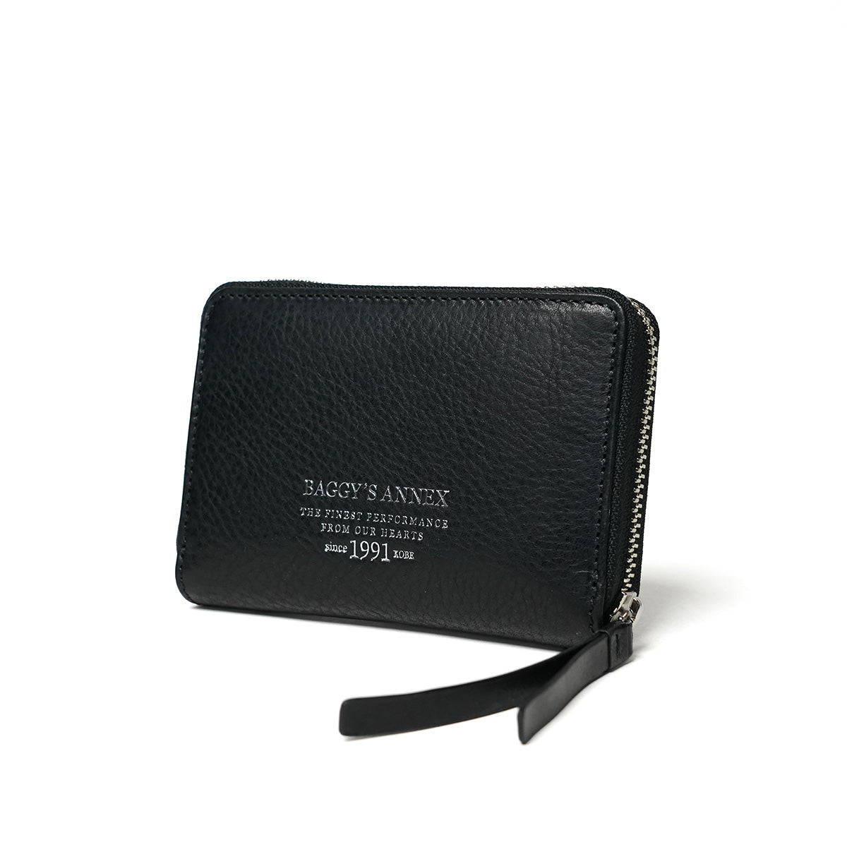 ナチュラルボックス ラウンドファスナー ハーフ財布 LZKM3601