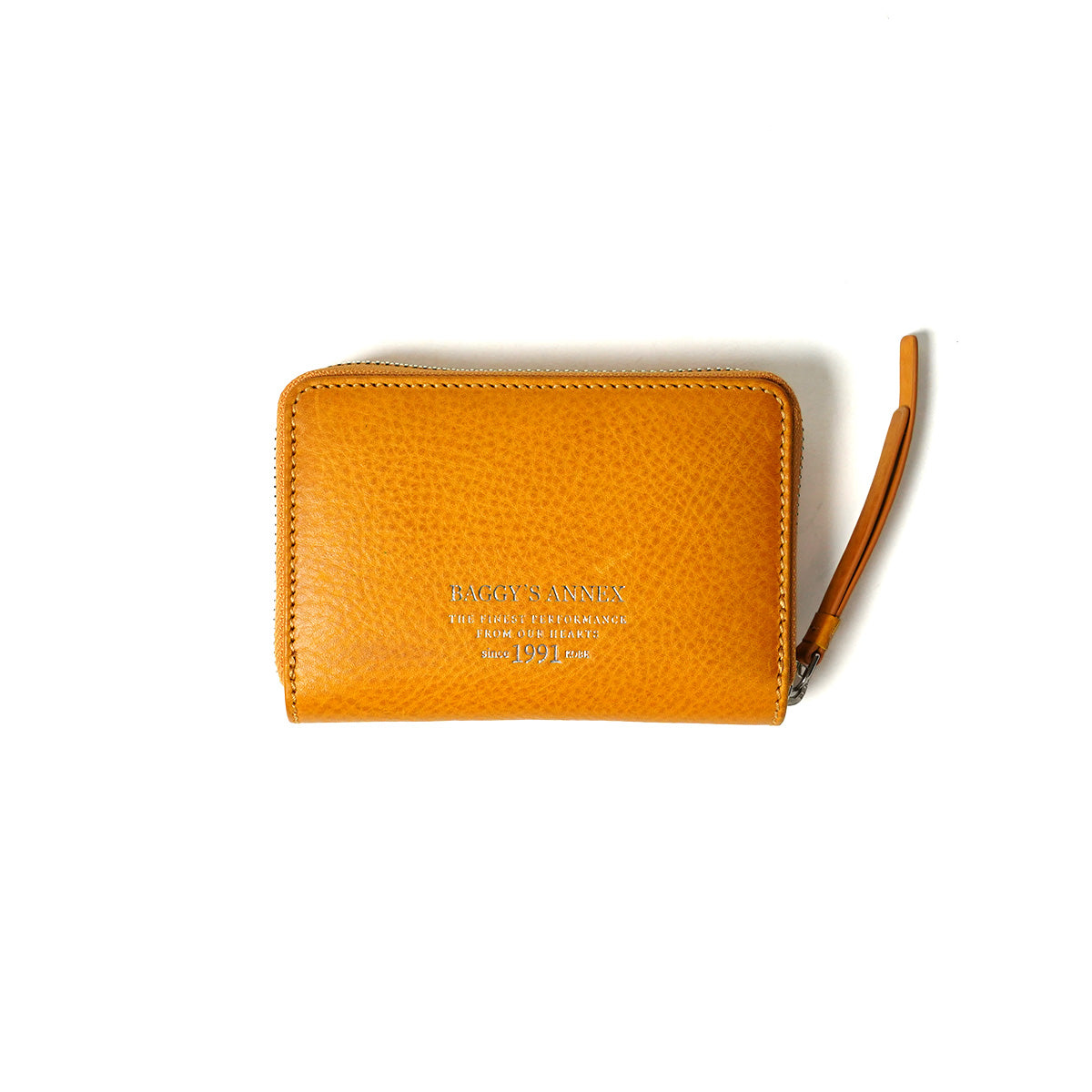 ナチュラルボックス ラウンドファスナー ハーフ財布 LZKM3601