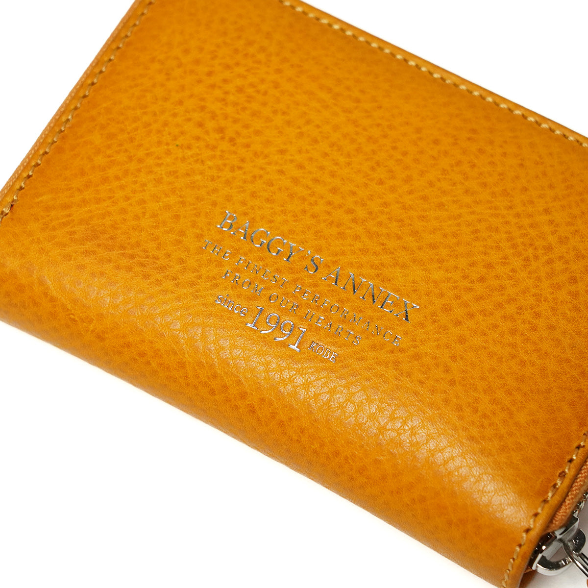 ナチュラルボックス ラウンドファスナー ハーフ財布 LZKM3601