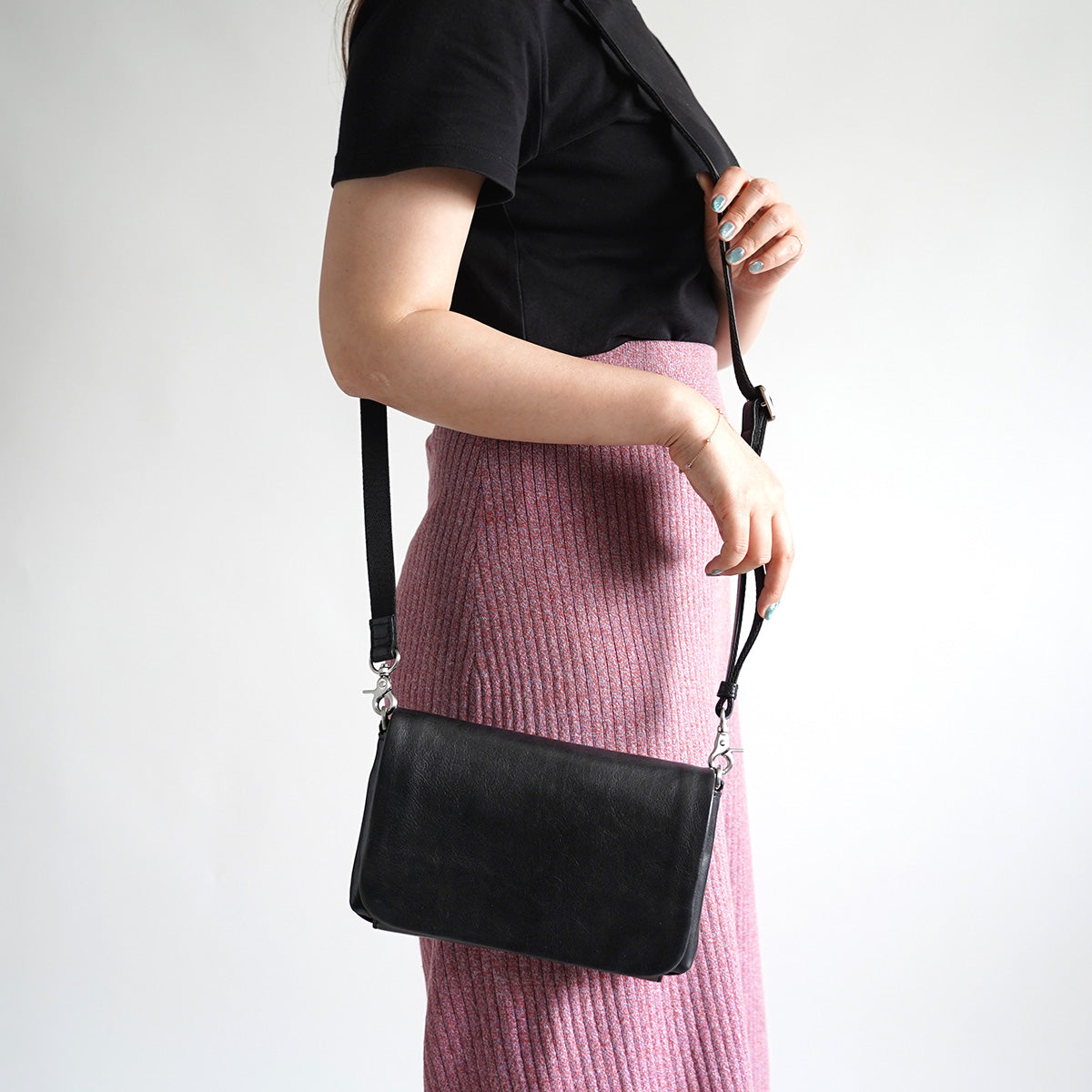 BAFU Leather Wallet Shoulder Bag LZKM5004