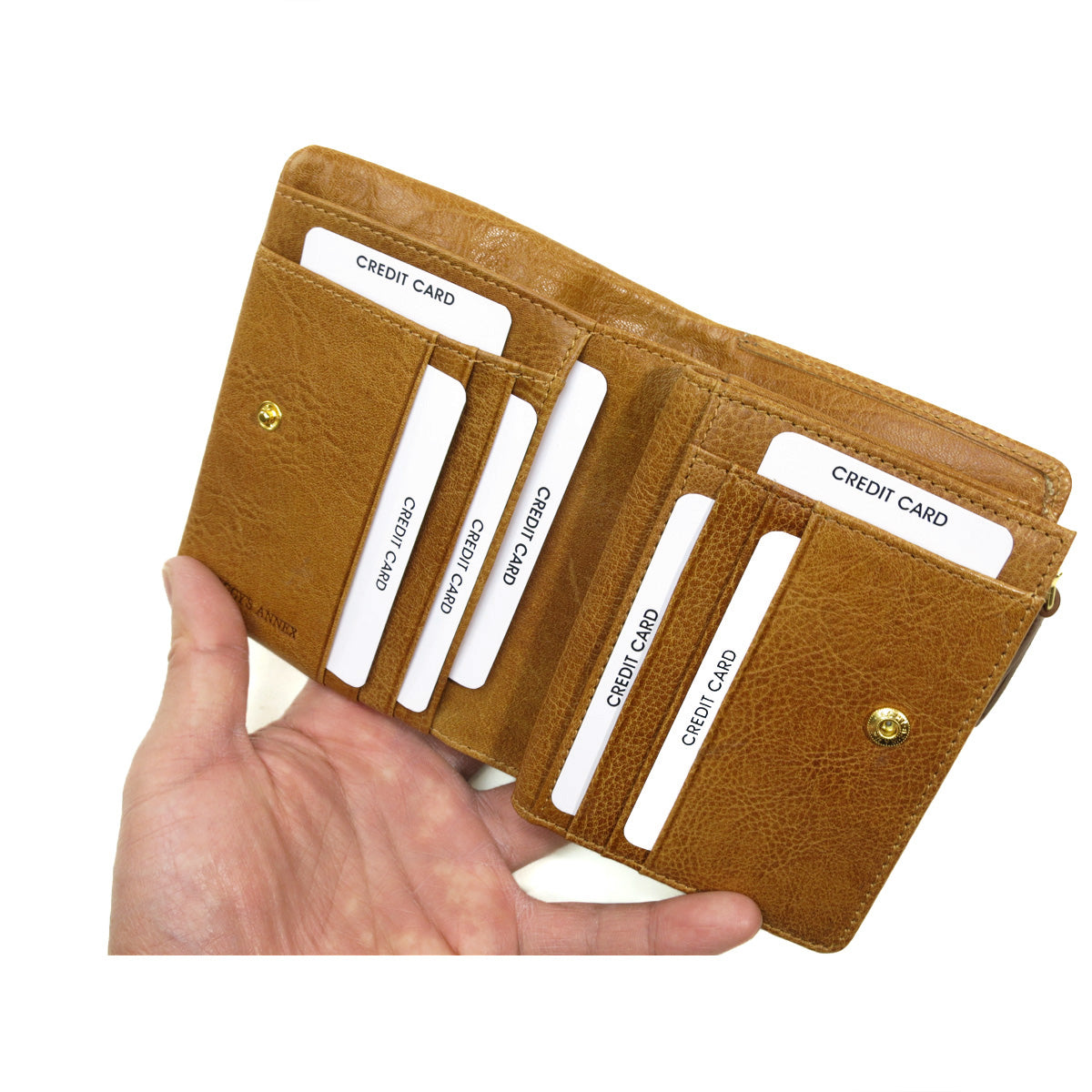 BAFU Leather Half Wallet LZKM781