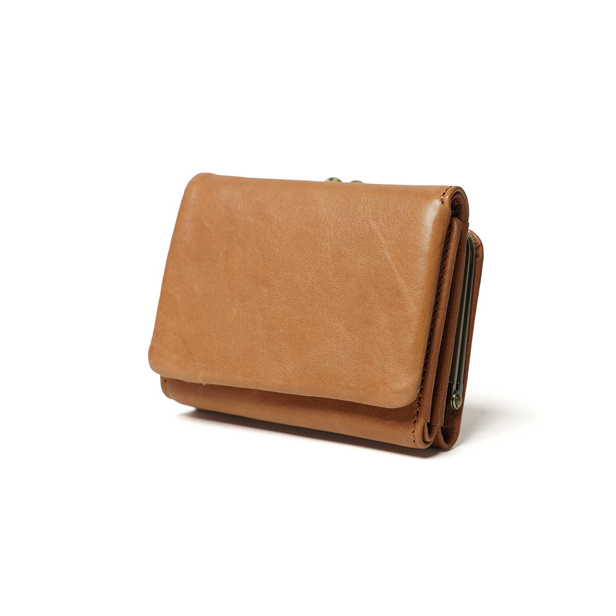 BAFU Leather - Buff Leather - Tri-fold Clasp Wallet LZKM782